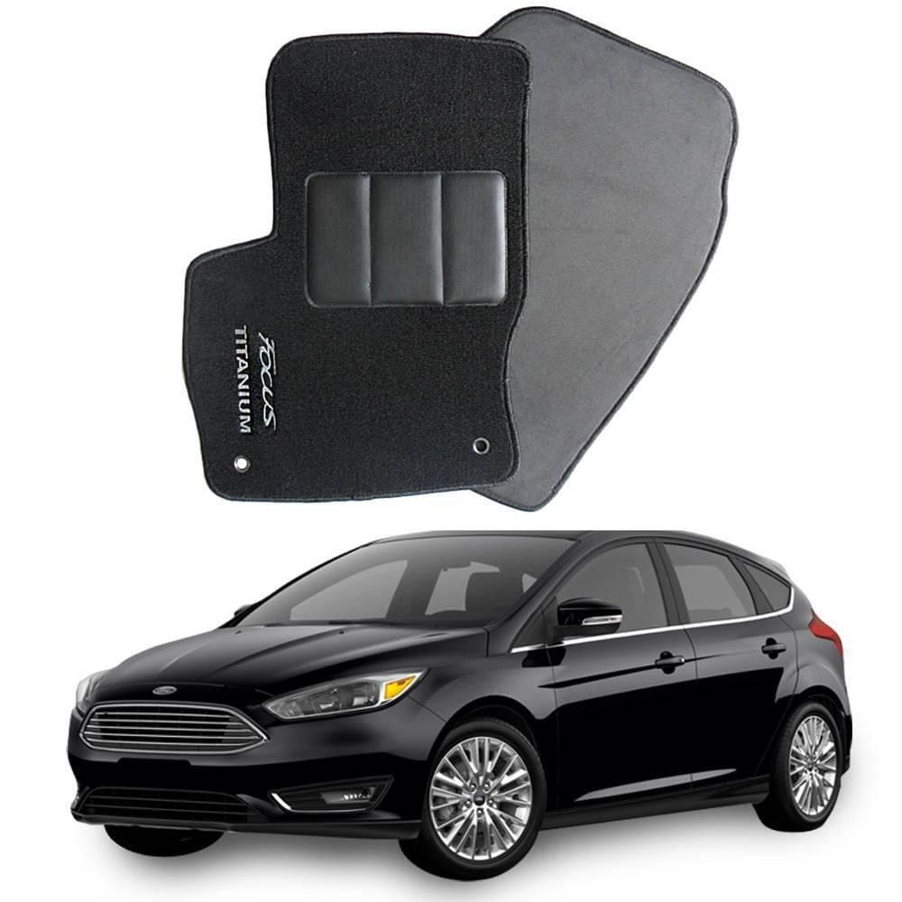 Tapete Automotivo Ford Focus Titaniun Em Carpet Linha Luxo