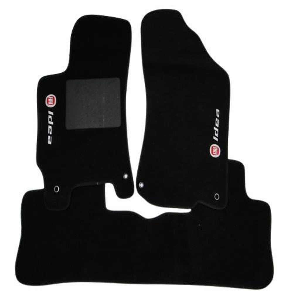 Tapete Automotivo Carpete Linha Luxo Fiat Idea