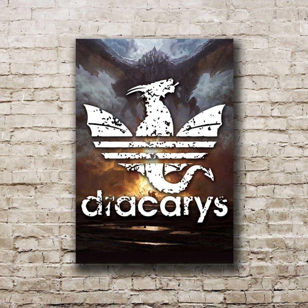 Placa Decorativa Got - Dracarys