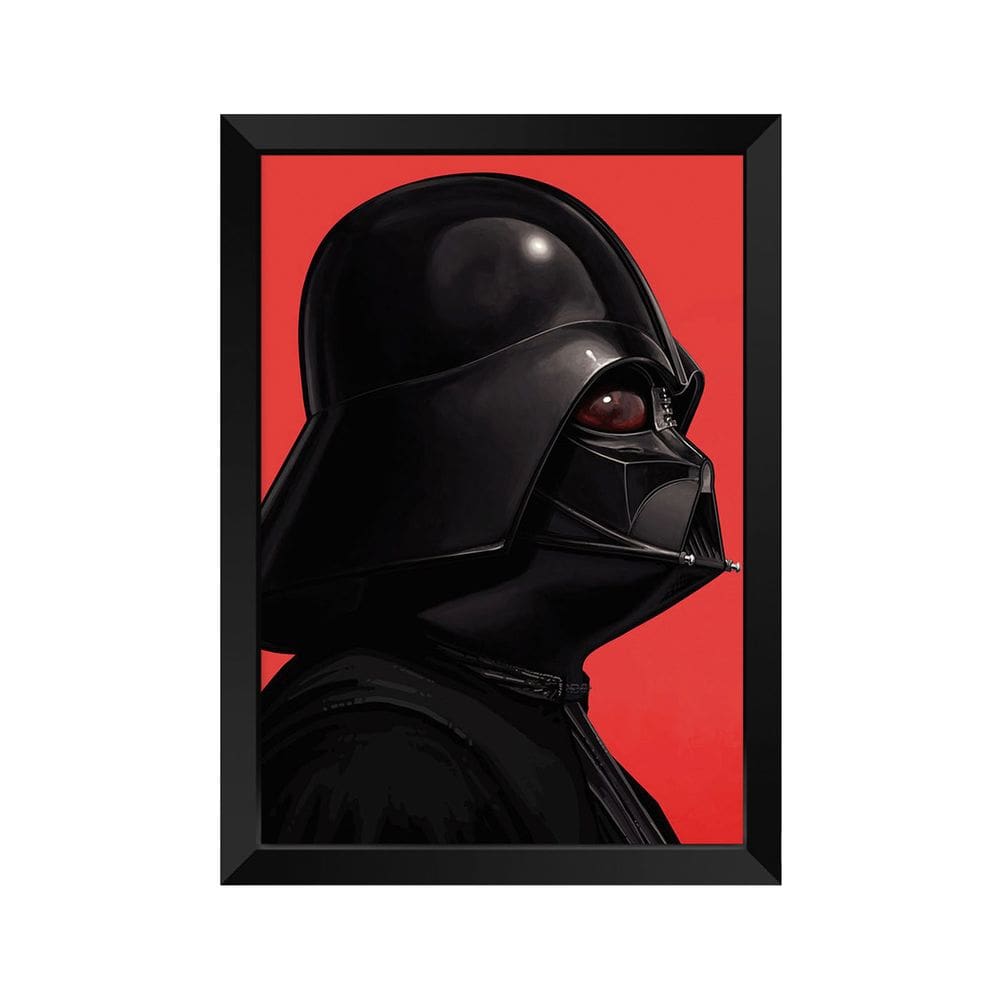 Quadro Decorativo Darth Vader com acrílico A4