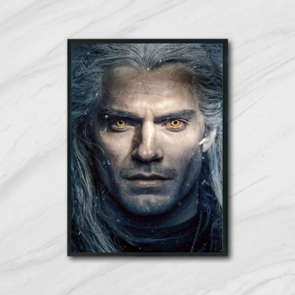 Quadro Decorativo The Witcher 34x23cm