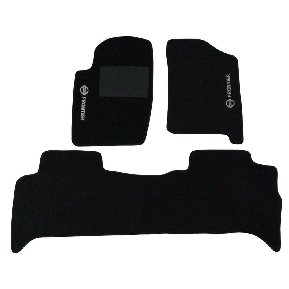 Tapete Automotivo Carpete Base Em Pvc Nissan Frontier