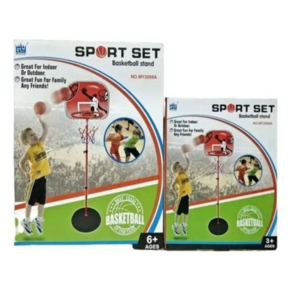 MP - Cesta De Basquete Infantil Com Pedestal