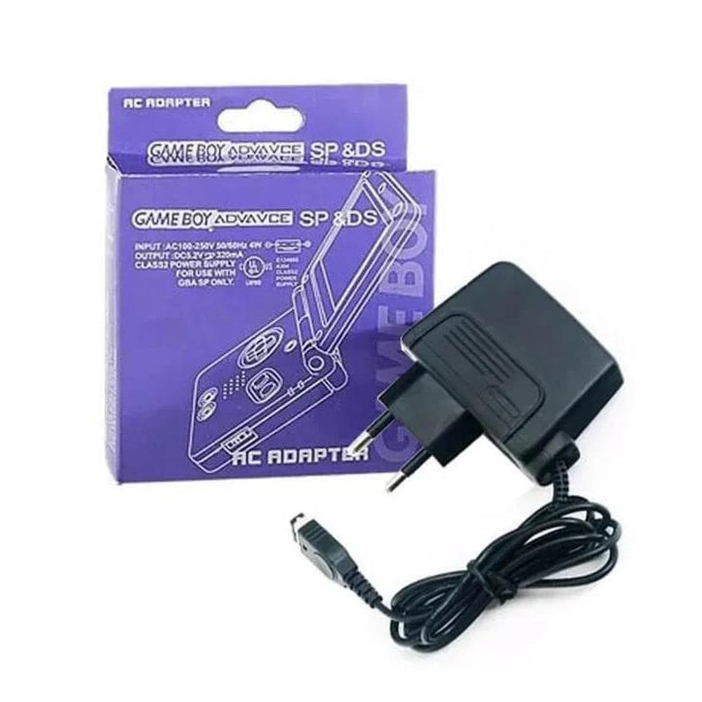 Fonte Game Boy Advance Sp Nintendo Ds Bivolt 100 - 240V