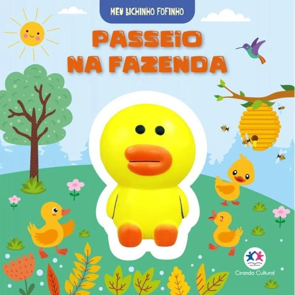 Livro Toque E Sinta Meu Bichinho Fofinho: Passeio Na Fazenda