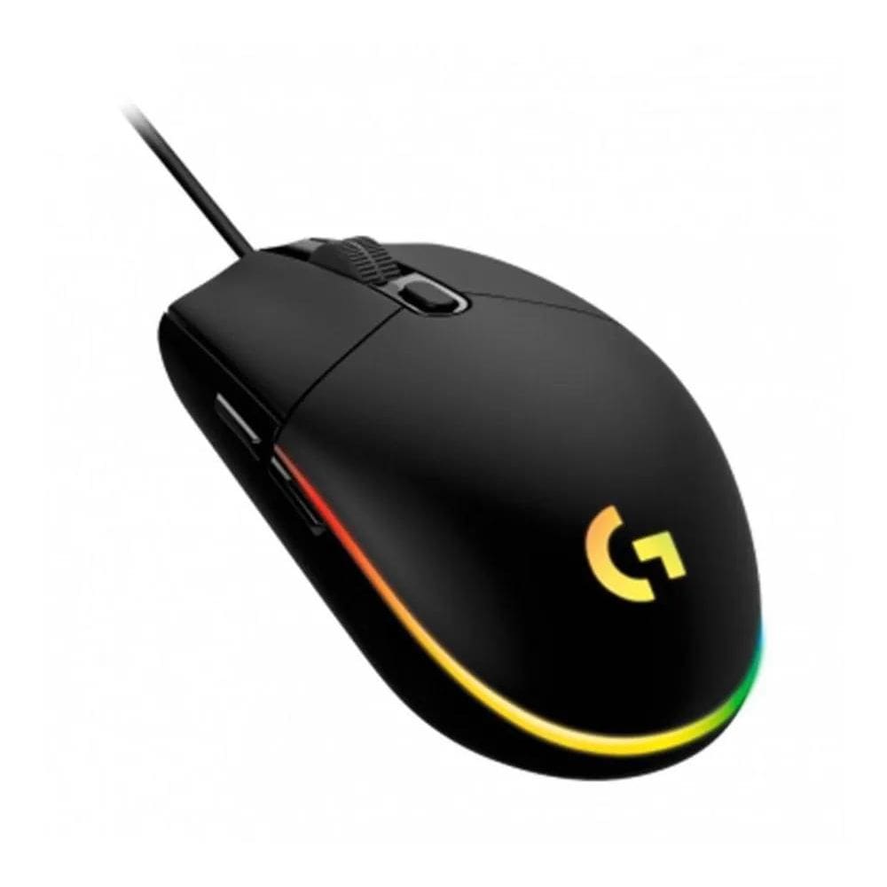 Mouse Gamer Logitech G203: Precisão Rgb Lightsync 8000 Dpi