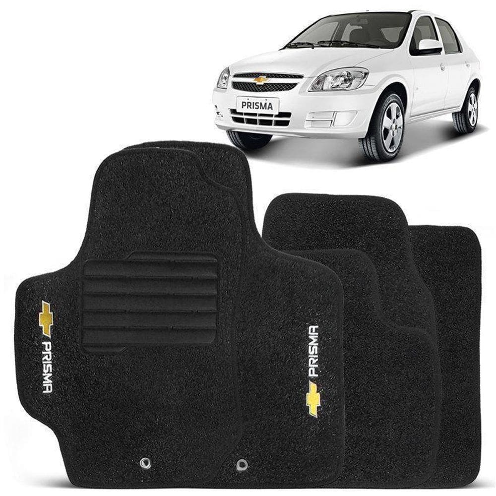 Tapete Automotivo Carpete Linha Luxo  Gm Prisma