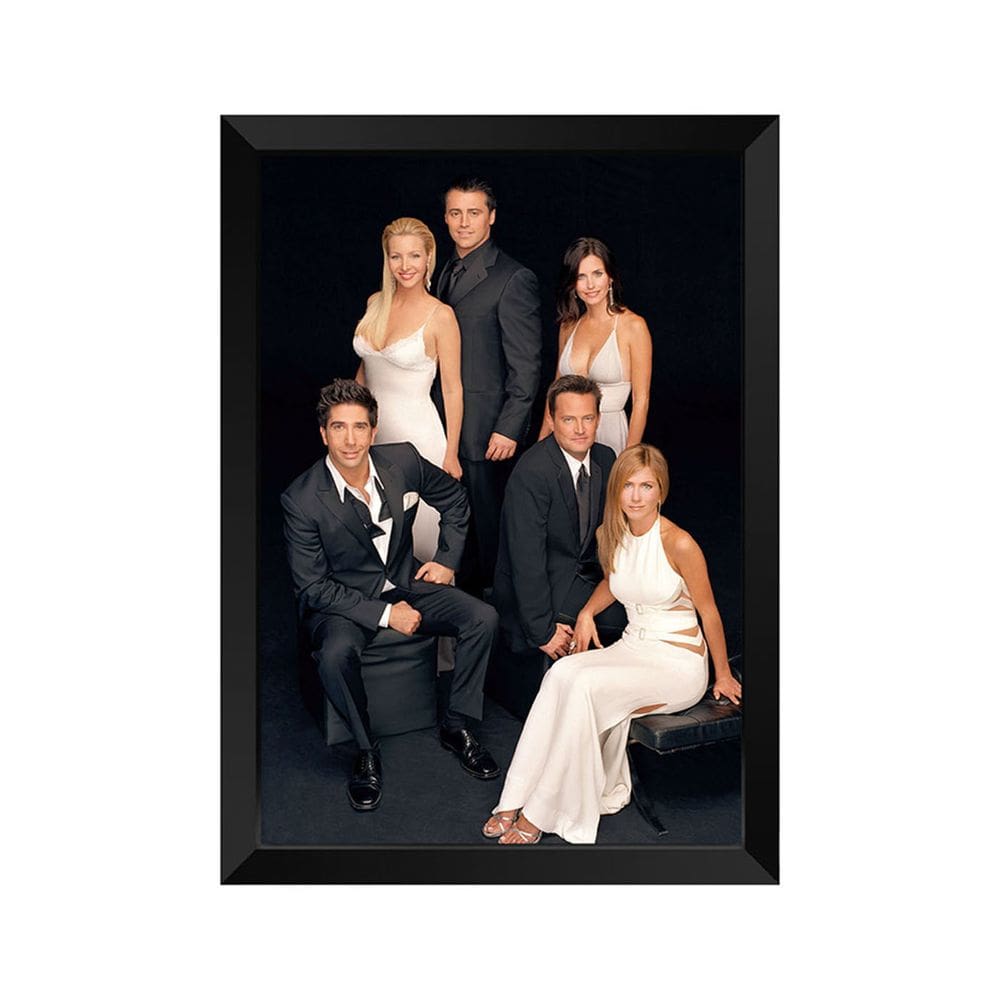 Quadro Decorativo Friends com acrílico A4