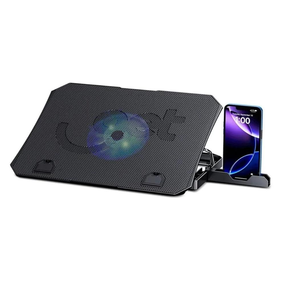 Suporte para Notebook Get Basehub - até 15.6 - 2 Portas USB - Base para Celular - 1 Cooler - SNG17