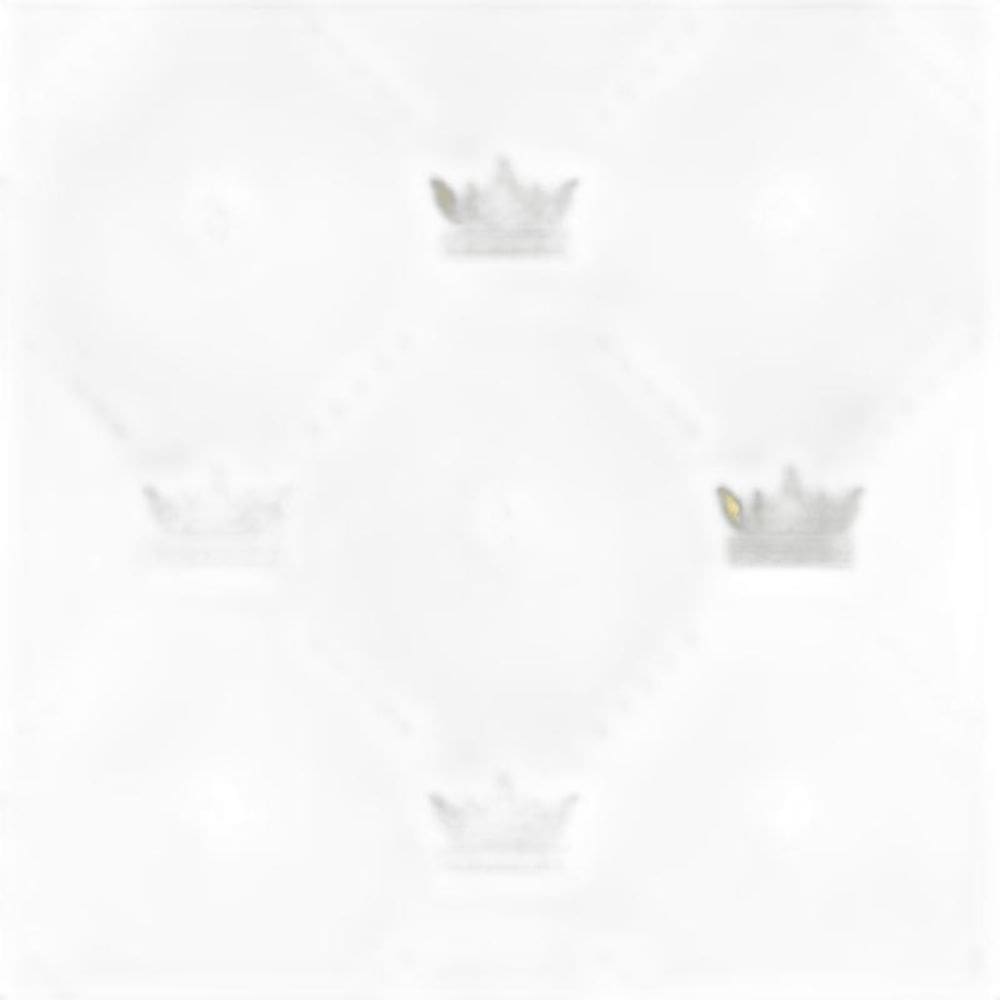 Papel De Parede Branco Amarelo Ouro Bebe Infantil Adesivo