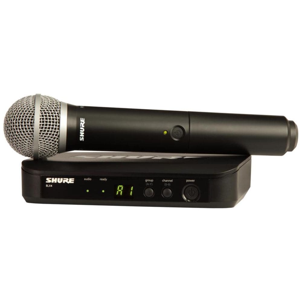 Microfone Shure Sem Fio Blx24Br Pg58J10 2A