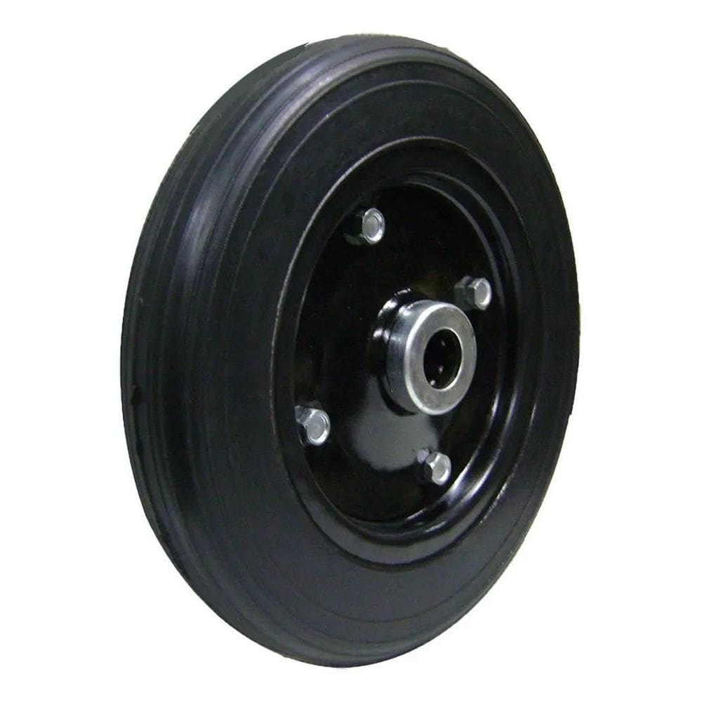 Roda 10 Pneu Maciço Carrinho Armazém - 130Kg