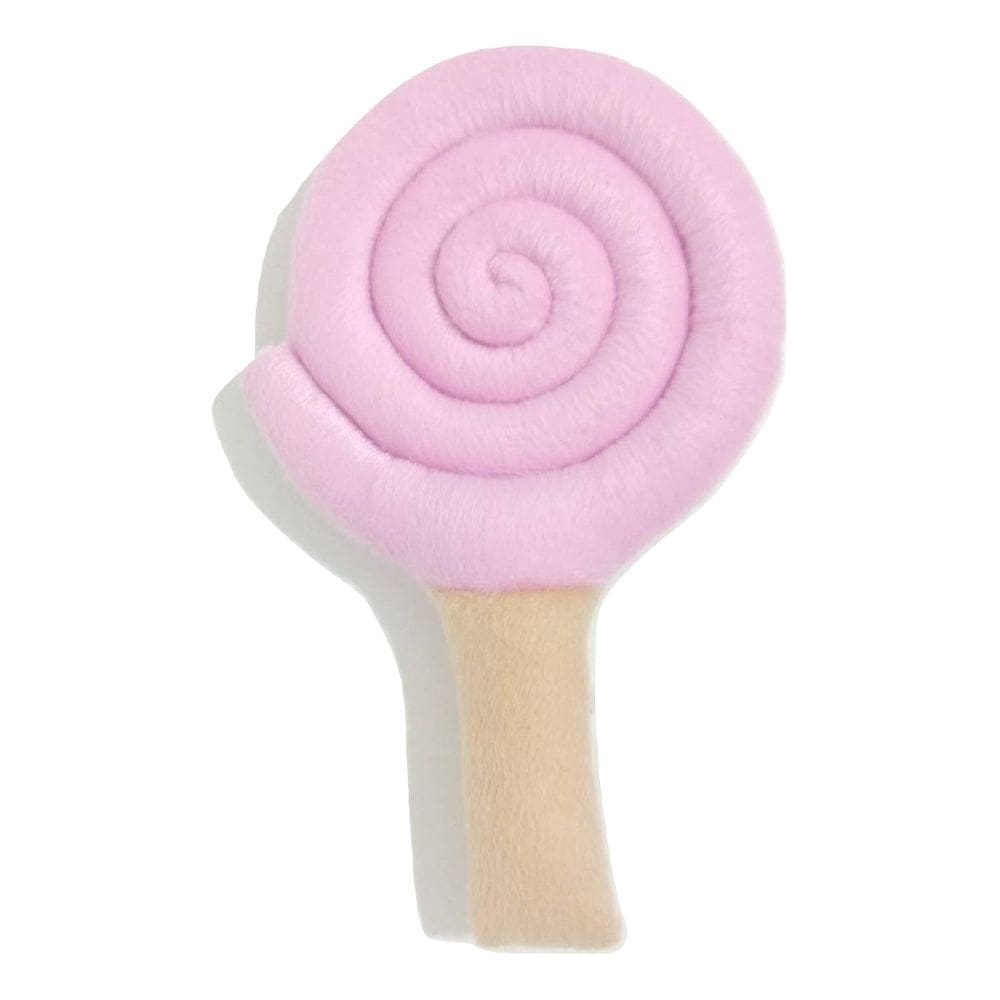 Brinquedo De Pelúcia Para Cães E Gatos Pirulito Rosa