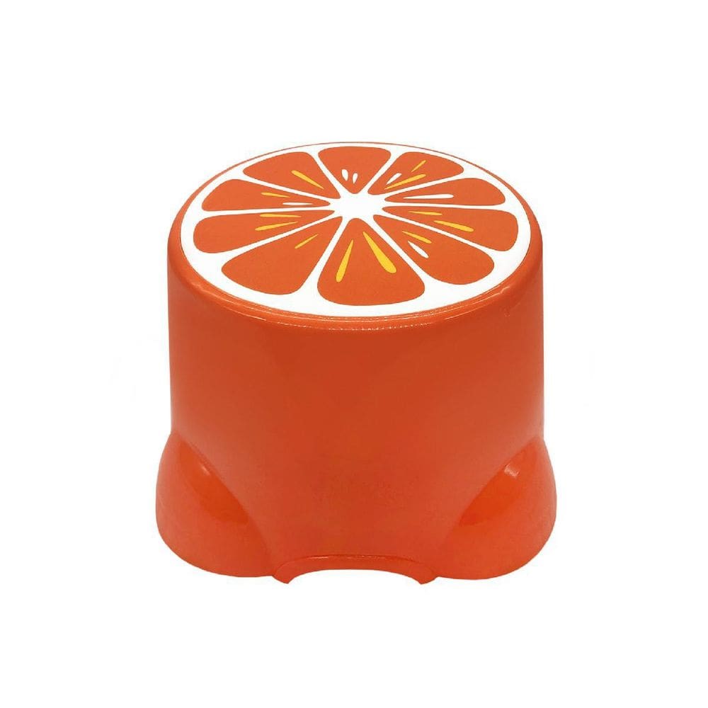 Banqueta De Frutas Infantil Laranja - Tamanho G