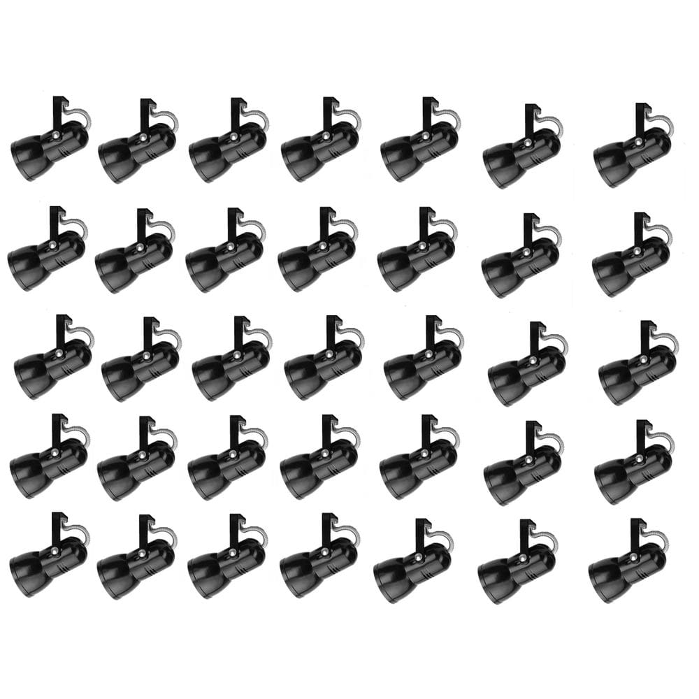 Kit 35 Spot Trilho Perfilado Eletro calha Par20 Bulbo OL2