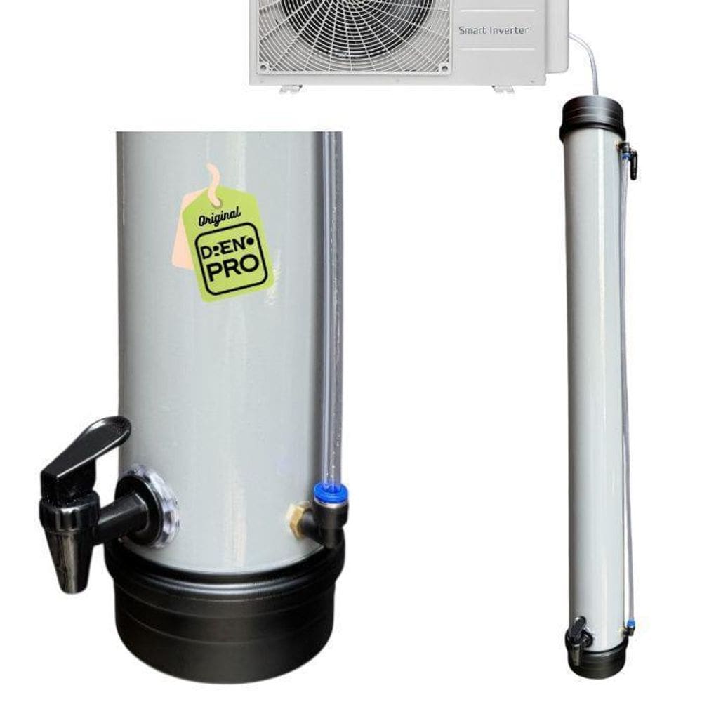 Dreno Coletor De Água Para Ar-Condicionado 8L Cinza Elefante