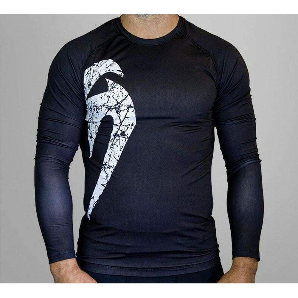 Camisa Venum Rashguard GIANTClassic ML pto - venum