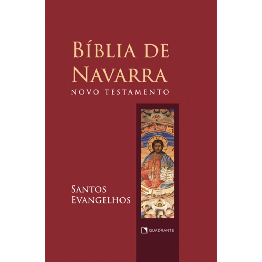 Livro Bíblia de Navarra - Novo Testamento: Santos Evangelhos - Capa Dura