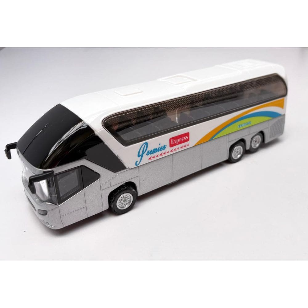 Ônibus Airport / Express Com Luzes 1:38 Prata