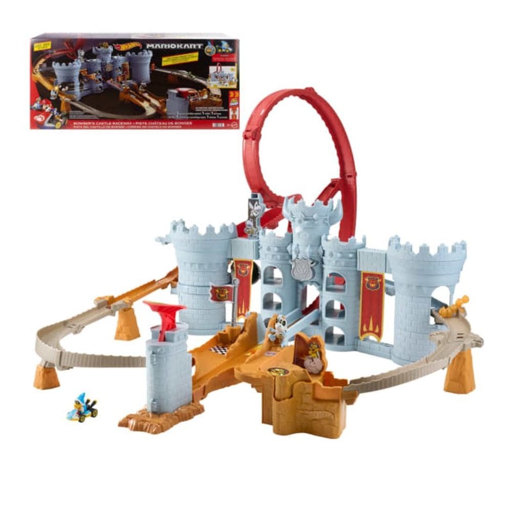 Hot Wheels Mario Kart Pista Castelo de Bowser - Mattel
