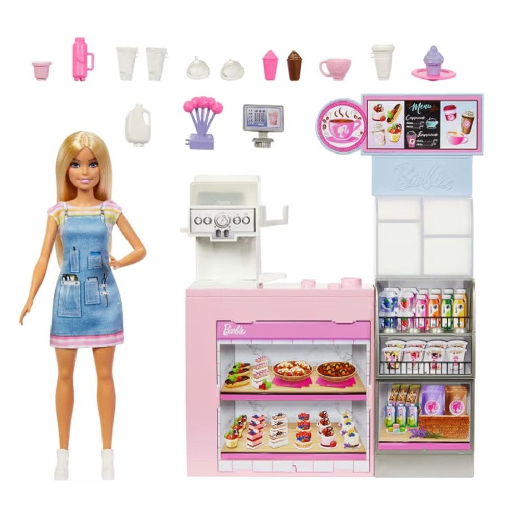 Barbie Cafeteria com Acessórios - Mattel