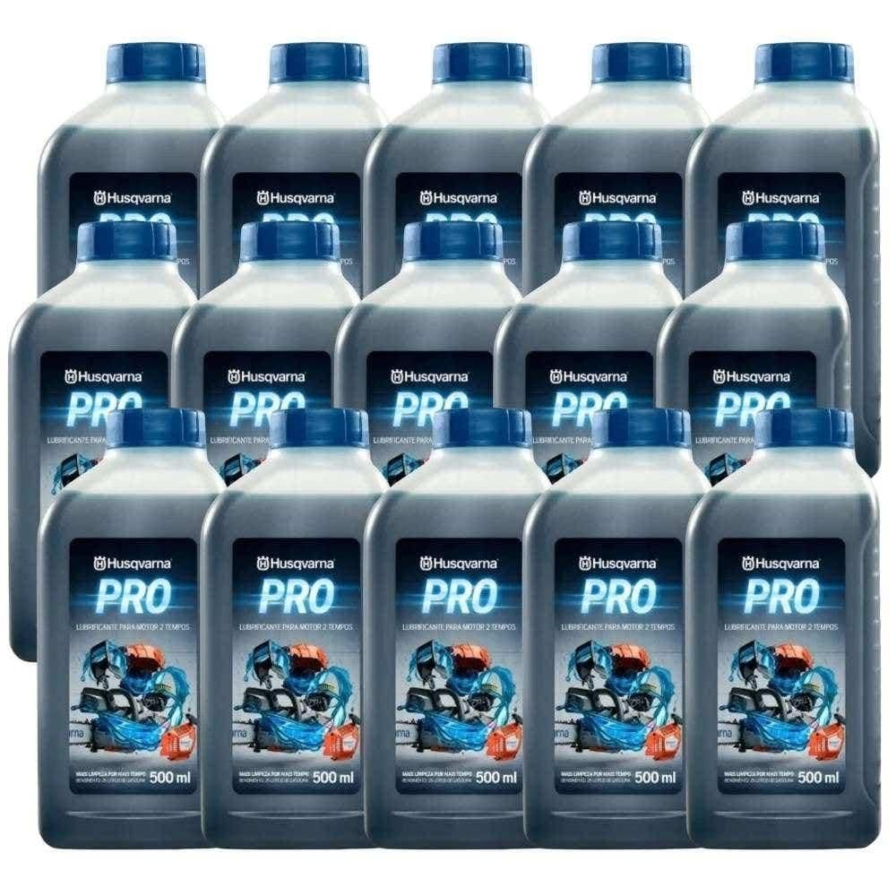 Óleo Lubrificante para motor 2 Tempos 500ml 15 Unidades PRO HUSQVARNA