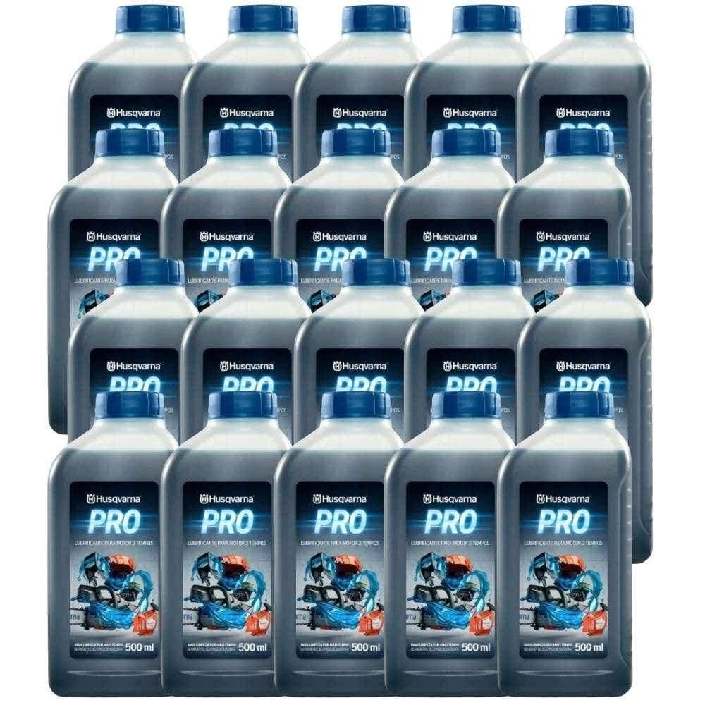 Óleo Lubrificante para motor 2 Tempos 500ml 20 Unidades PRO HUSQVARNA