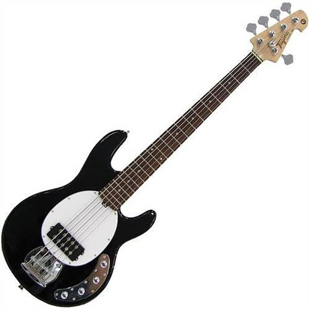 Kit Contrabaixo 5 Cordas Tagima Tbm5 Preto + Acessórios