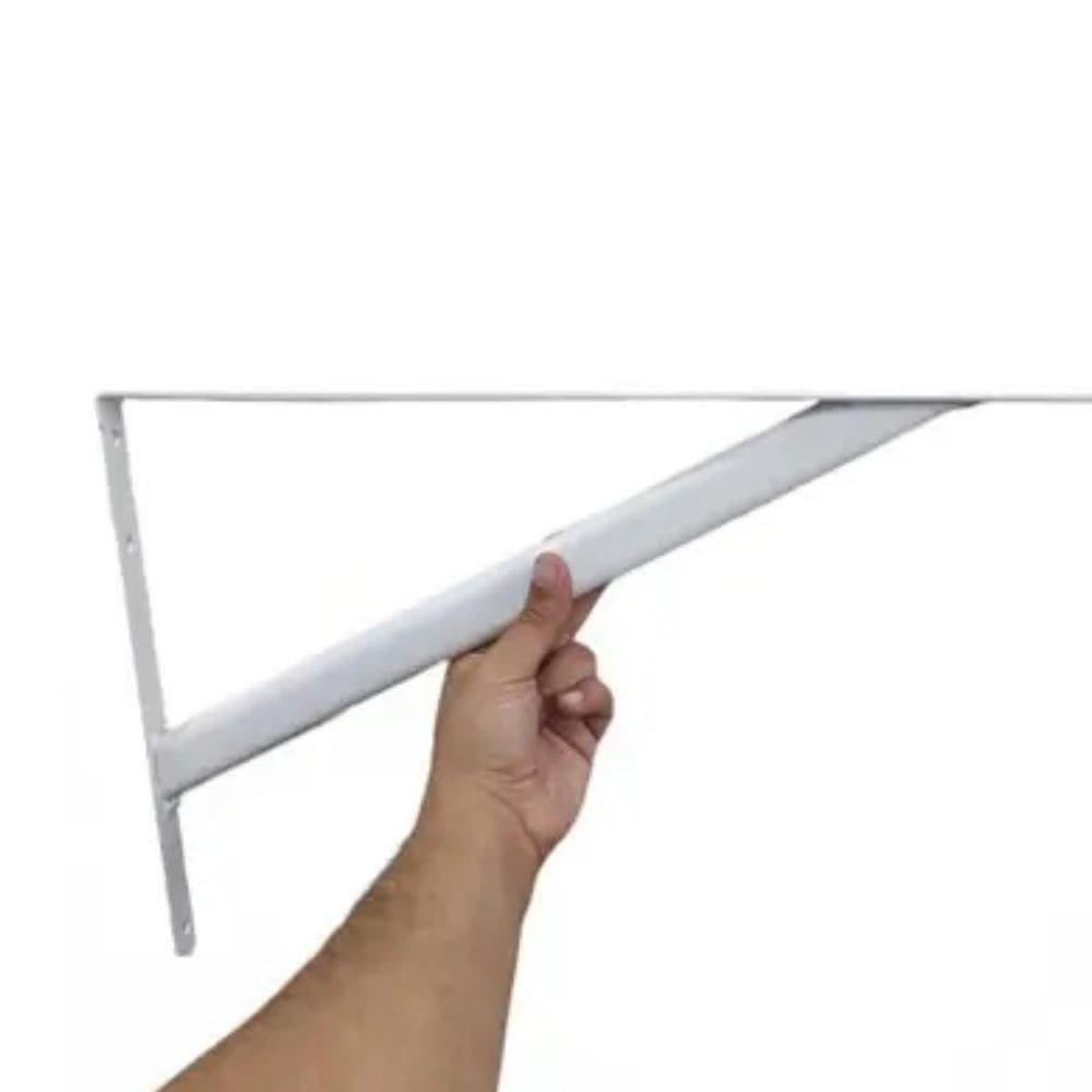 1 Suporte Para Prateleira Cantoneira Mão Francesa 30Cm