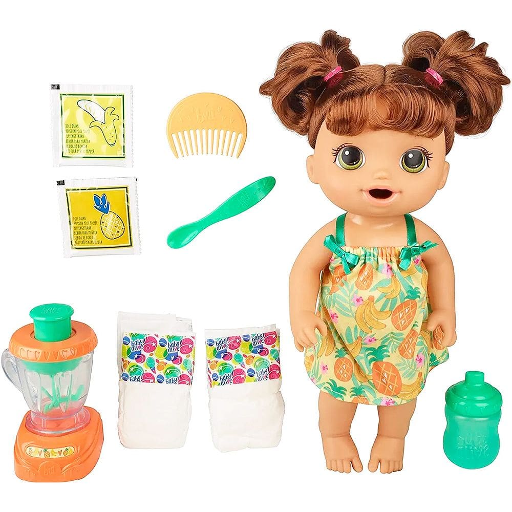 Boneca Baby Alive Morena Misturinha Mágica E6944 - Hasbro