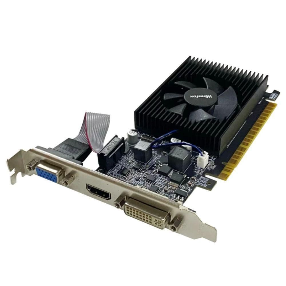 Placa De Video Pcie G210 1gb Winfox Ddr3