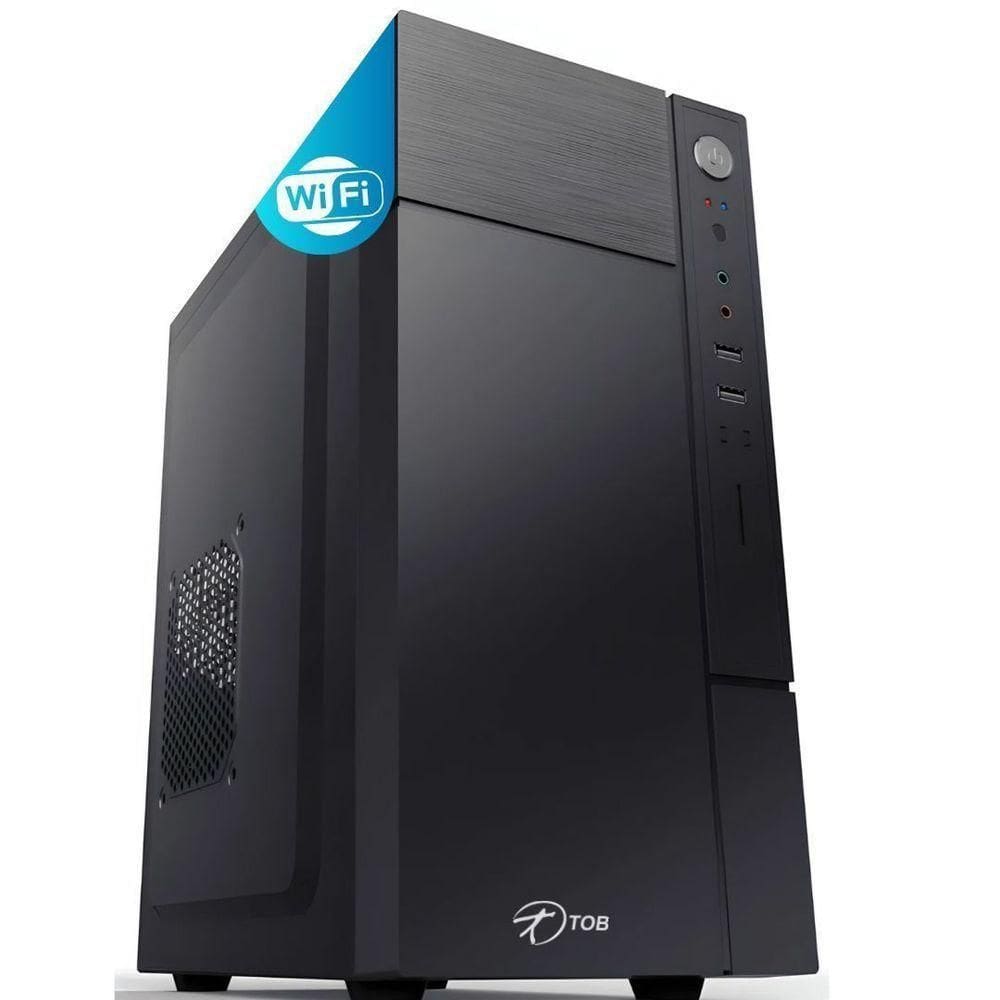Computador Tob Intel Core I7 10700f Com Rede Sem Fio Ssd 480gb Memória 16gb Vga 1gb Windows 10 Trial Desktop Pc Cpu