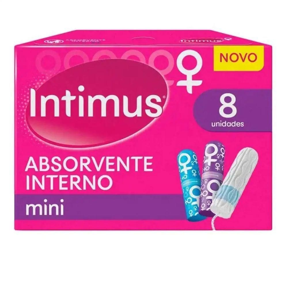 Absorvente Interno Mini Intimus 8un