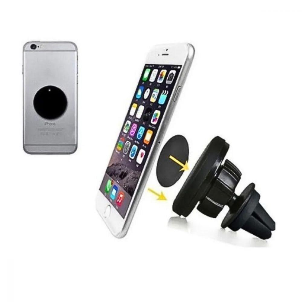 Suporte Veicular Universal Para Celular Com Imã Magnético