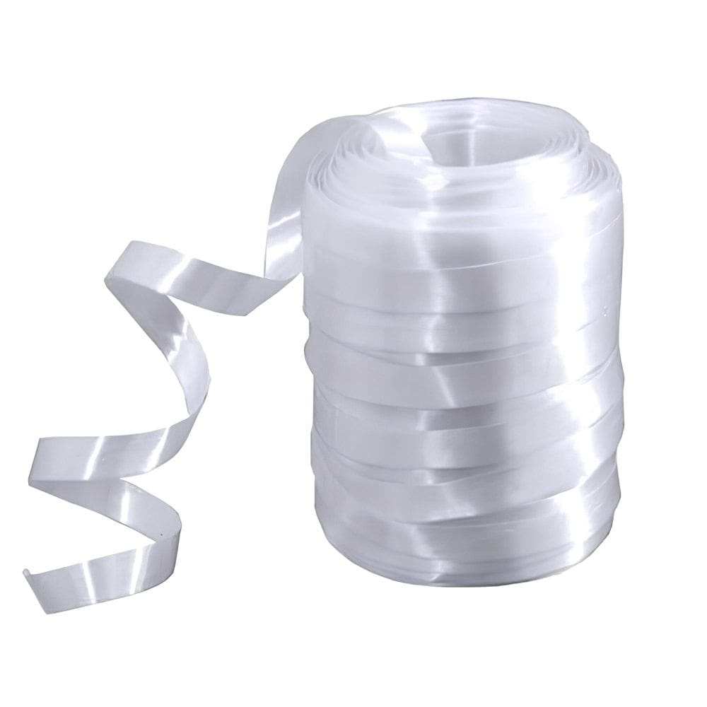 50 Metros Fitilho 5mm Branco para Amarração Festa Artesanato embalagem presentes decoração