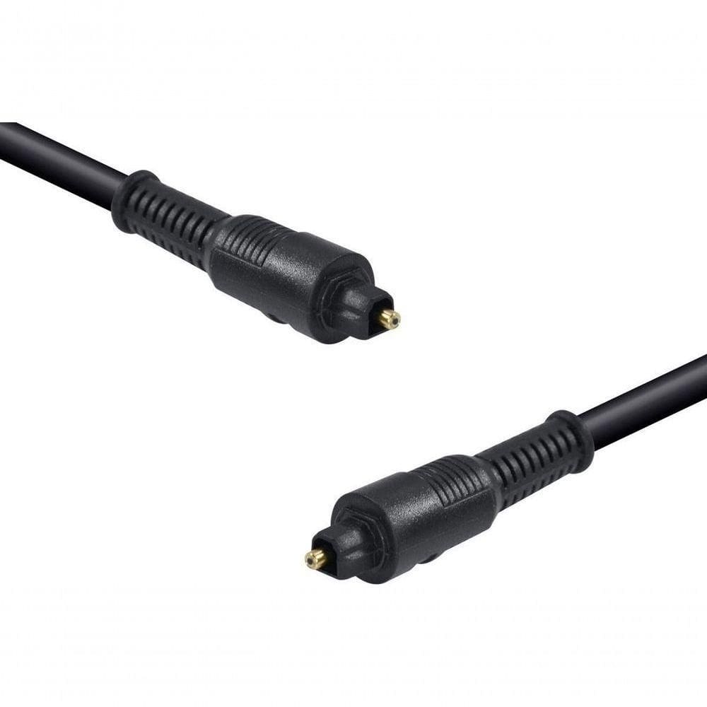 Cabo óptico áudio Toslink 5m