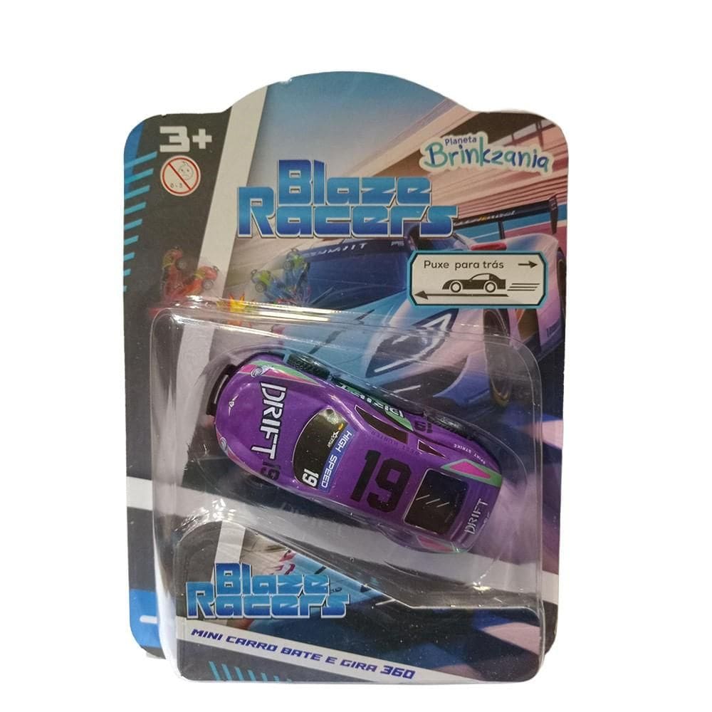 Mini Carro Giro 360 Roxo - Brinkzania