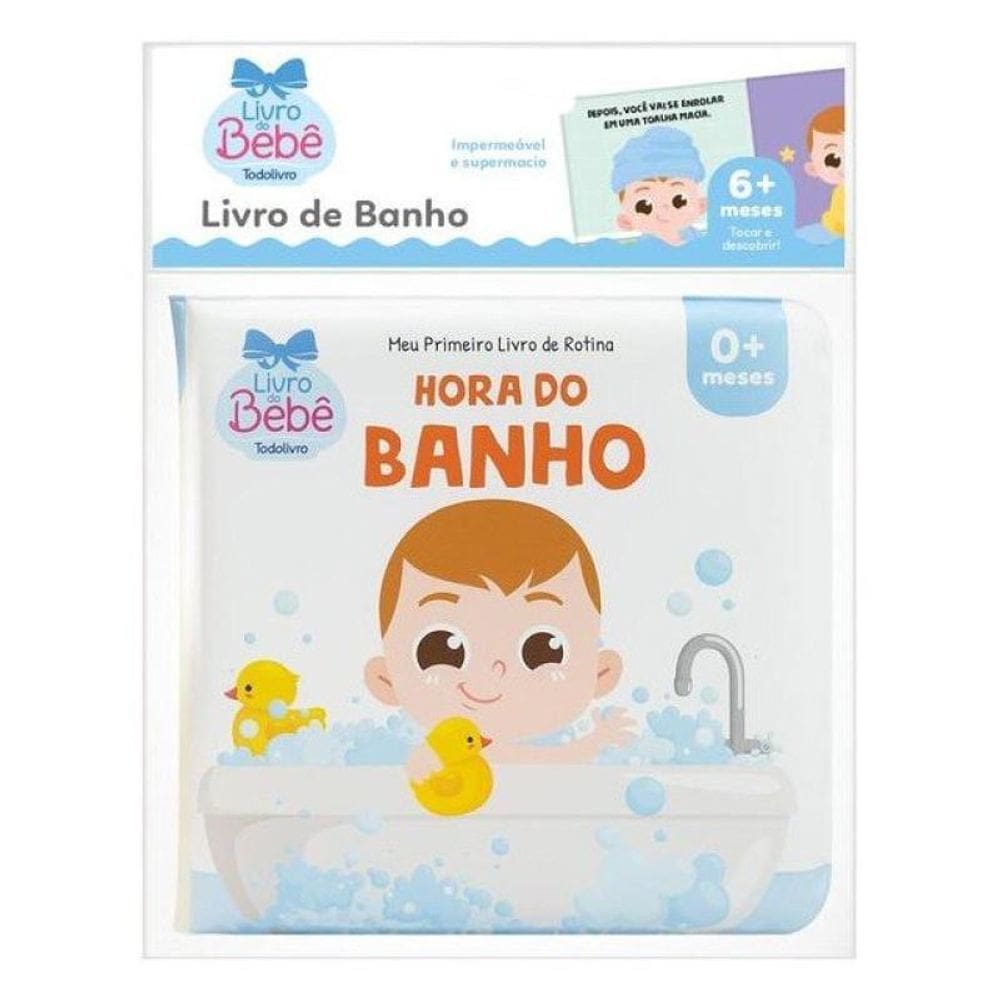 Meu Primeiro Livro De Rotina: Hora Do Banho