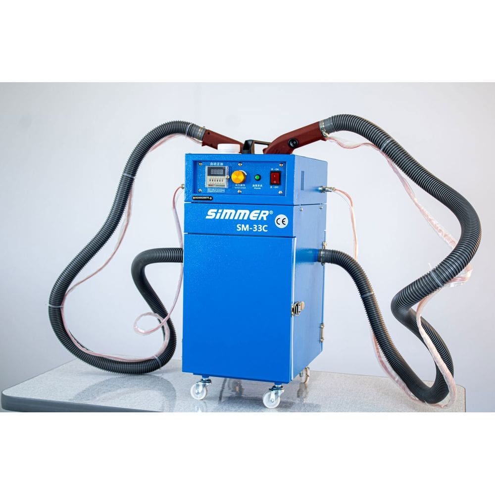 Máquina de Limpeza de Fios,Duas Cabeças