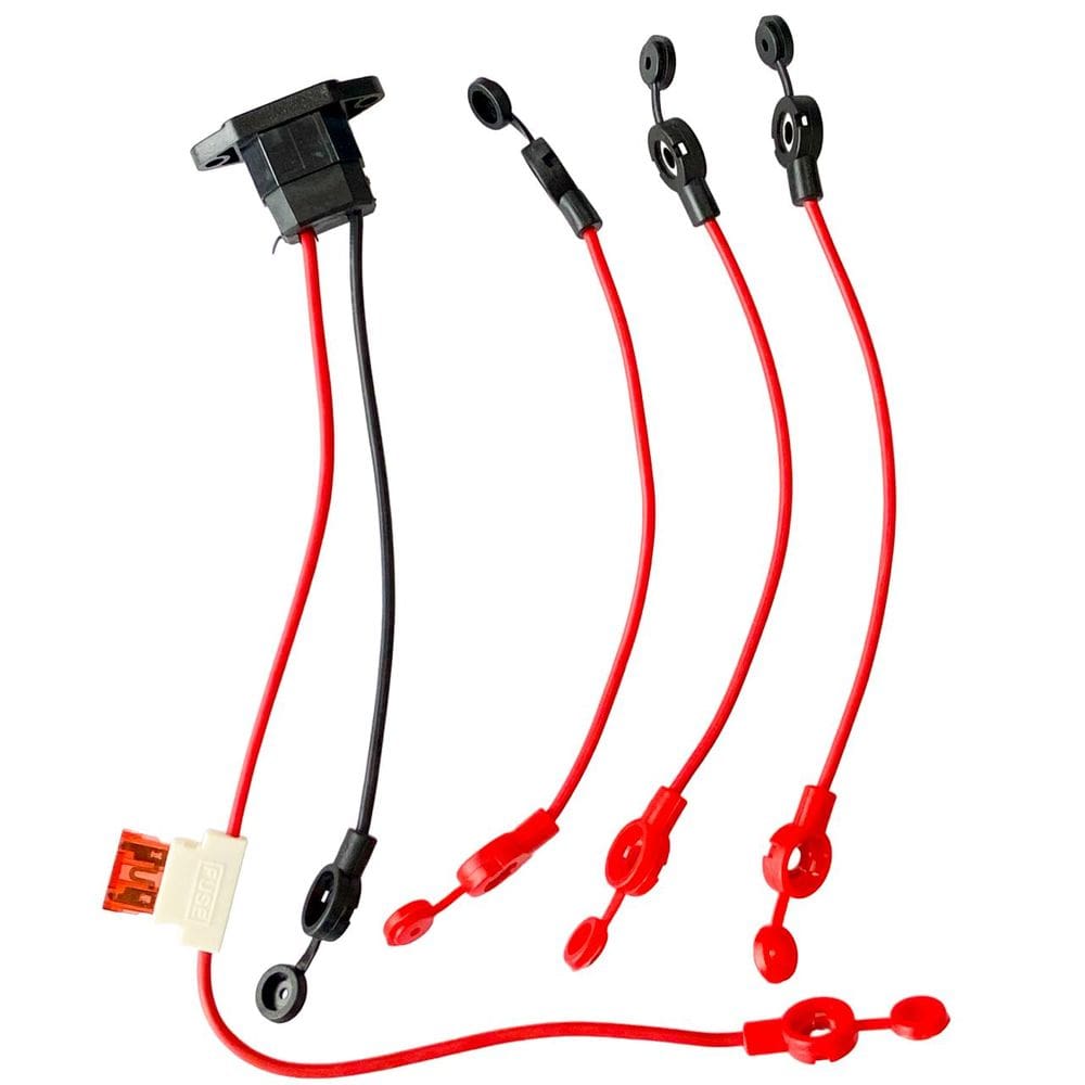 Cabo Conector Fio Conexão para Baterias de Bicicleta Elétrica c/3