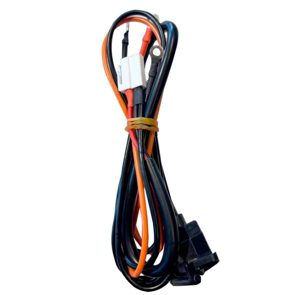 Tomada Tripolar com Conjunto de Fio para Bateria Bicicleta Scooter Elétrica