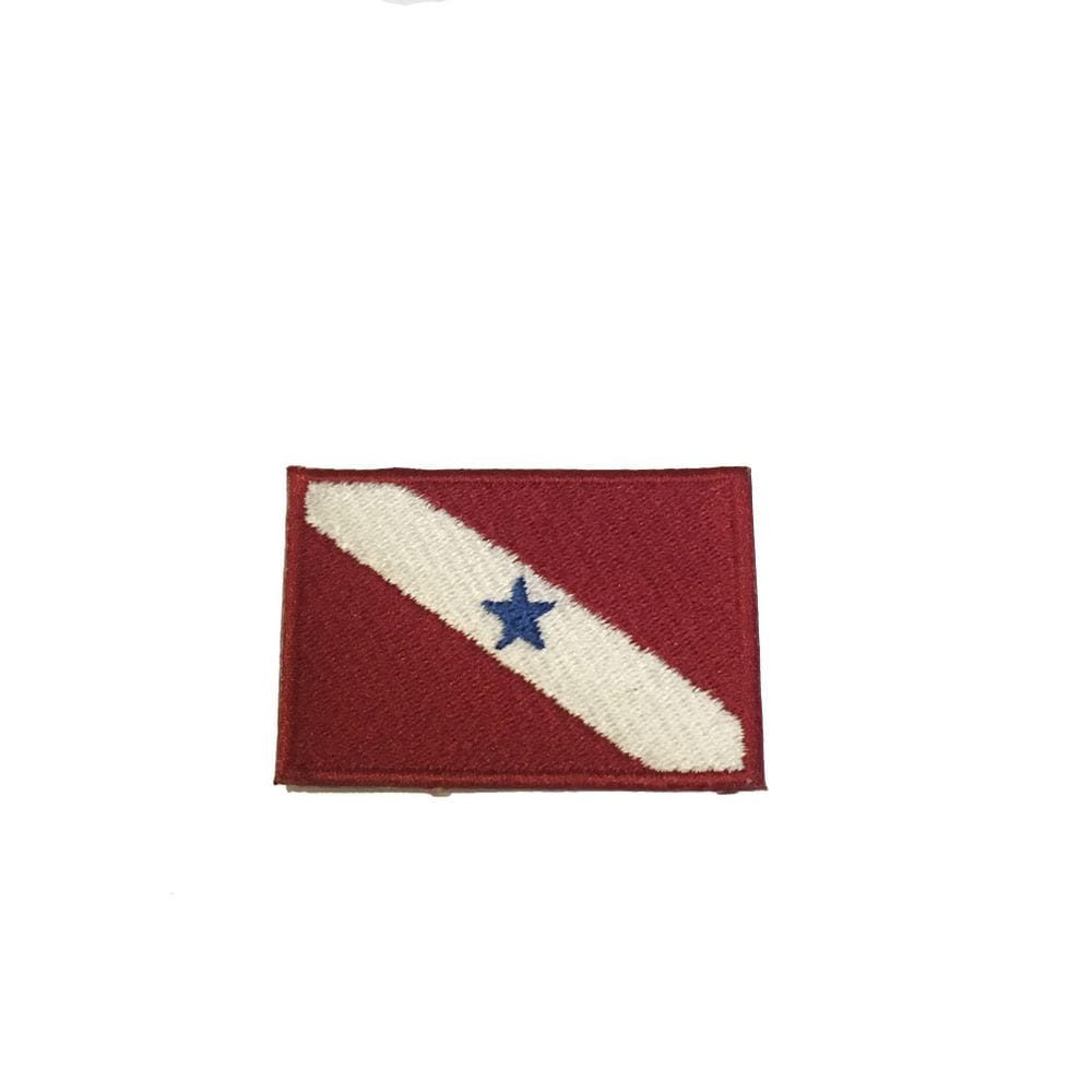 Patche Aplique Bordado Da Bandeira Do Estado Do Pará