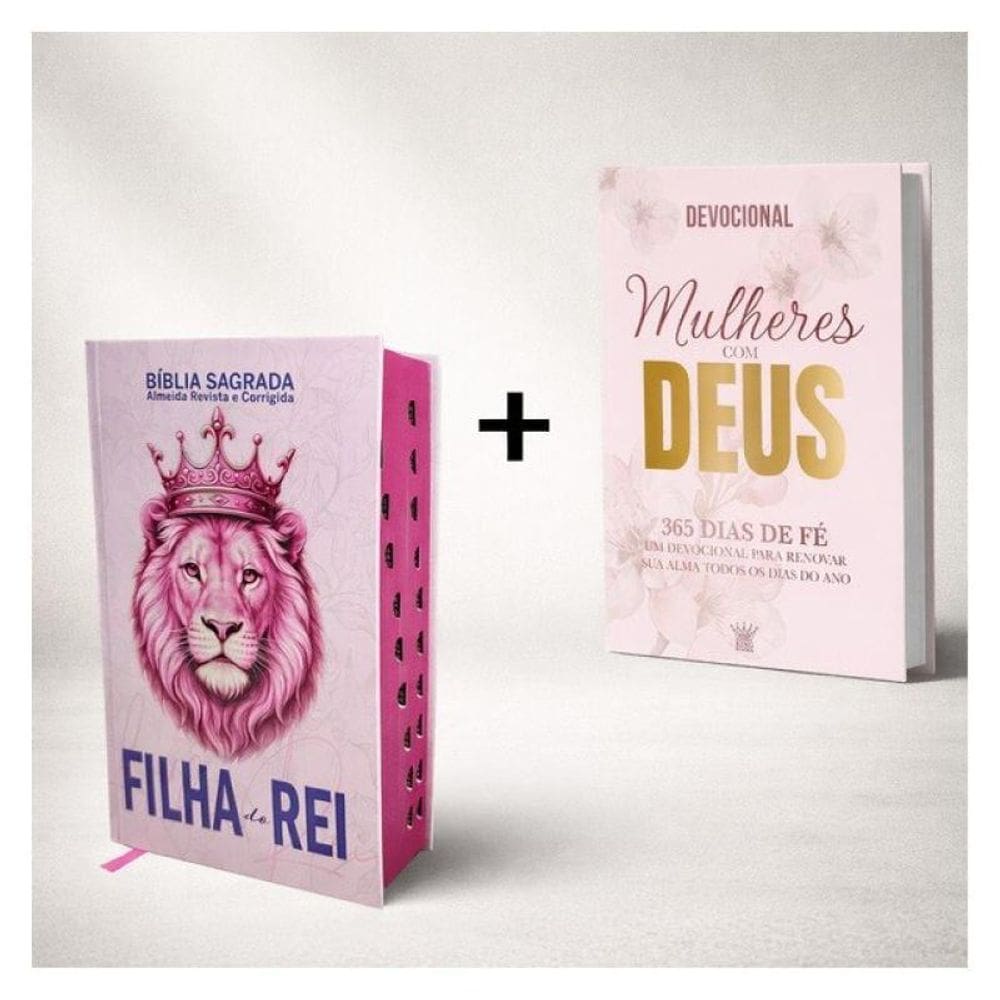 Kit Amor Com Deus Especial - Combo 1 Bíblia + 1 Devocional