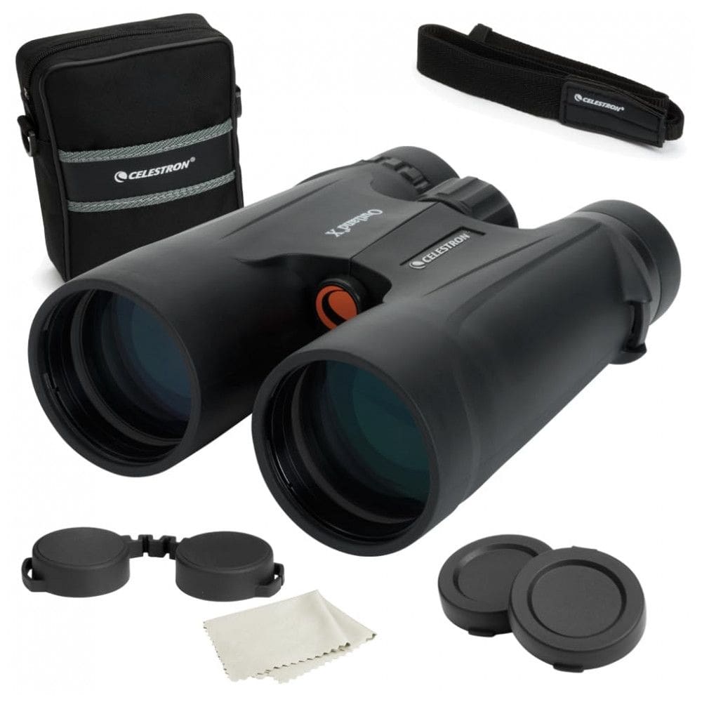 Binóculos 10x50 À prova d e Bolsa de zenamento, Visão 90 Metros, CELESTRON 71348, Preto