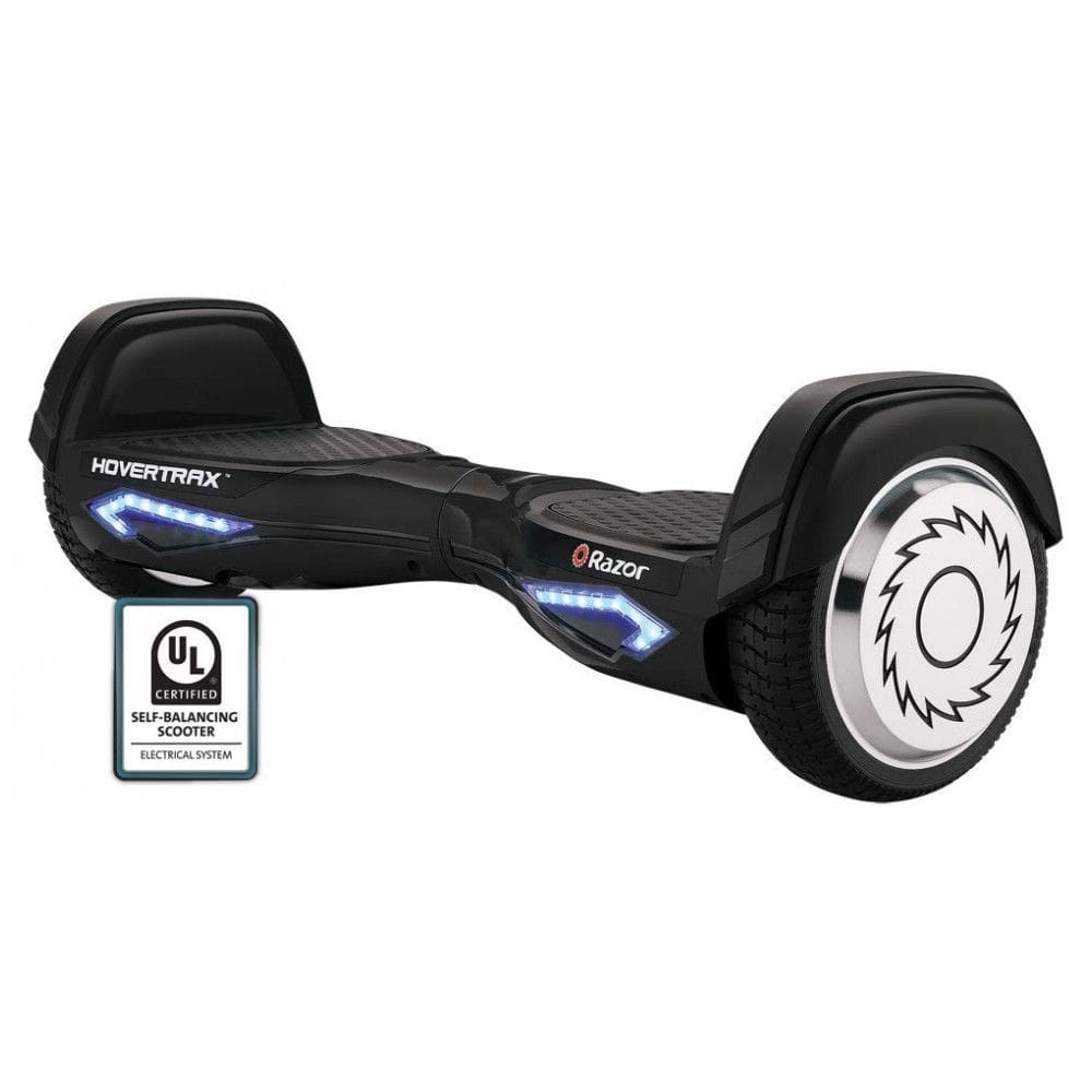 Hoverboard com Auto Equilíbrio e Autonomia da Bateria de 40 Minutos para Crianças, 110V, Razor Hovertrax 2.0, Preto