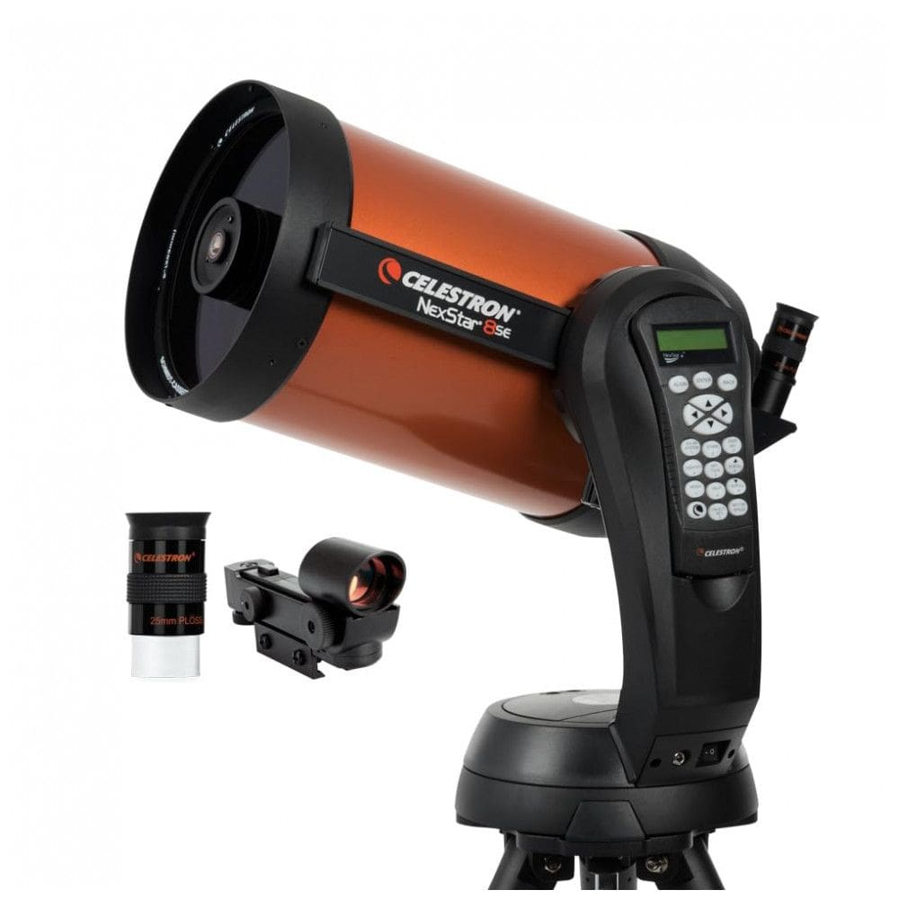 Telescópio Celestron NexStar 8SE, Telescópio Computadorizado para Iniciantes e Avançados, Montagem GoTo Automatizada, Tecnologia SkyAlign.