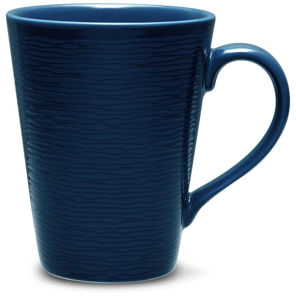 Caneca com Estilo Moderno, Material de Porcelana e Capacidade de 350mL, Noritake, Azul