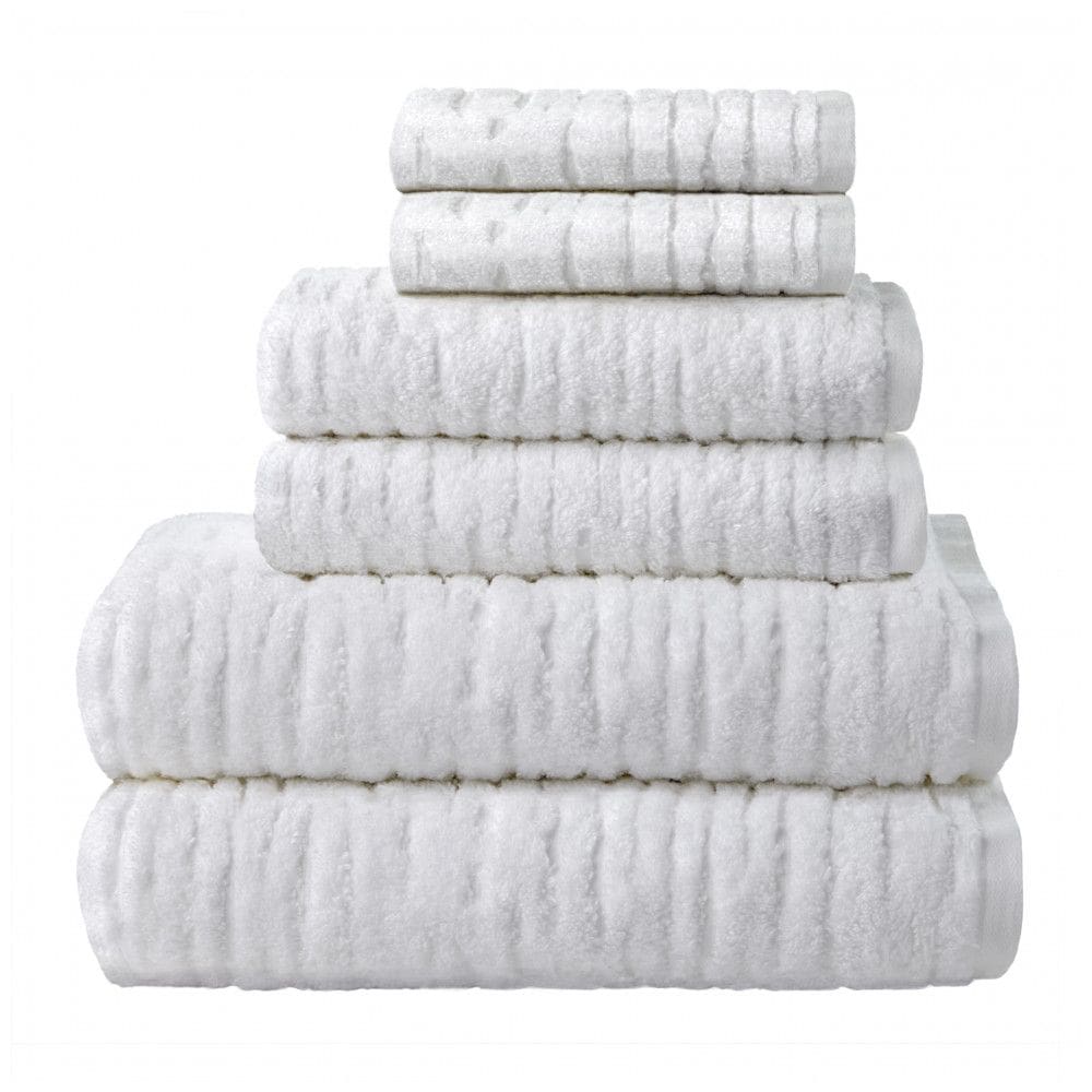 Jogo de Toalhas de Luxo, Absorventes e Macias com 6 Peças e Material de Algodão CloudSoft , SKL Home