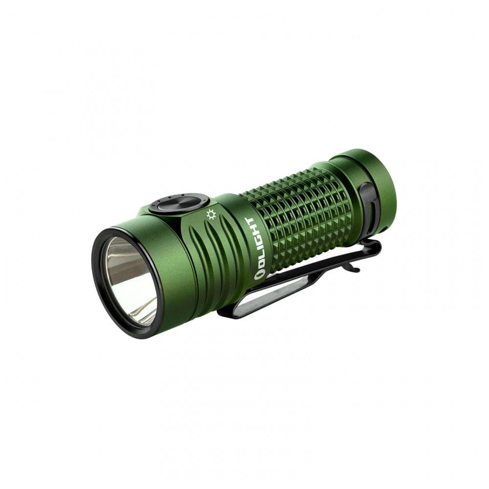 Lanterna de Mão Recarregável OLIGHT Baton Turbo EDC, 1000 Lumens, Compacta e Potente, Alcance de 510 Metros, Clip e Cordão para Camping