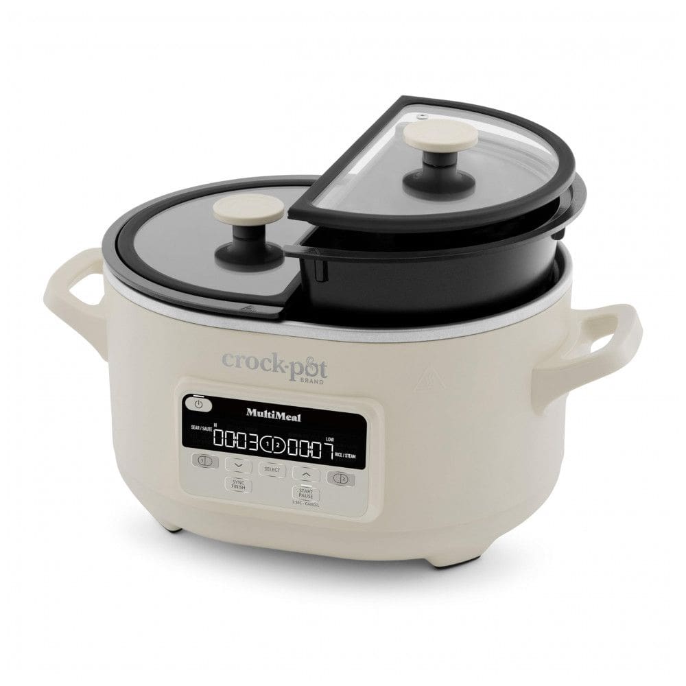 CrockPot MultiMeal Multicooker e Panela Elétrica de Cozimento Lento Programável com Função de Assar Leite de Aveia